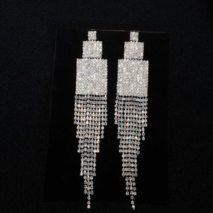 Earrings 12.5 cm long