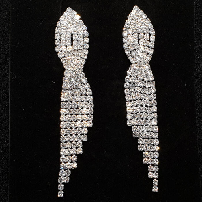 Earrings 8.5 cm long
