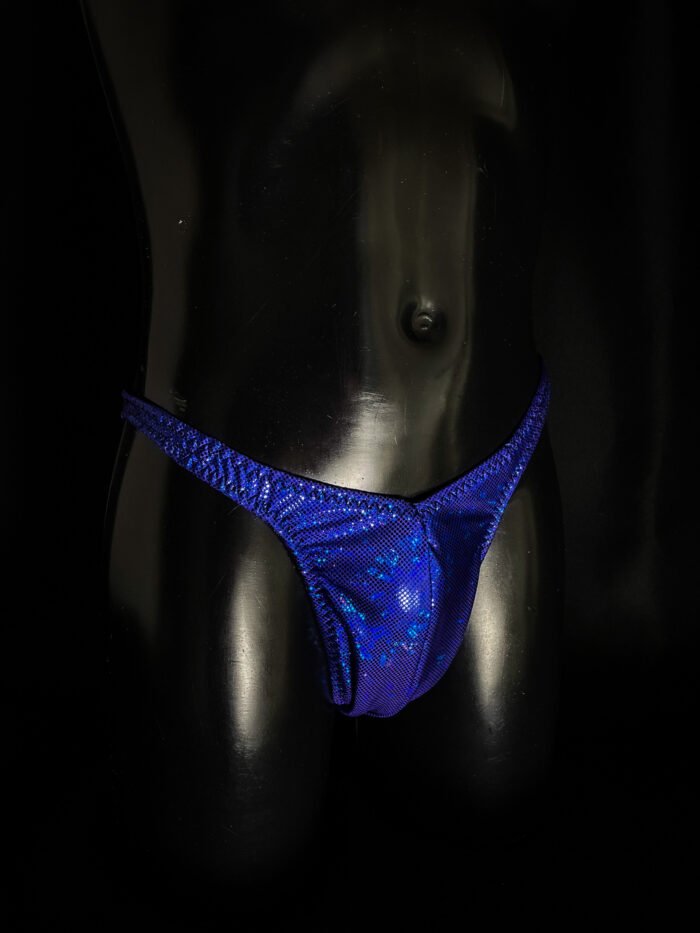 Heren trunk Purple-blue hologram